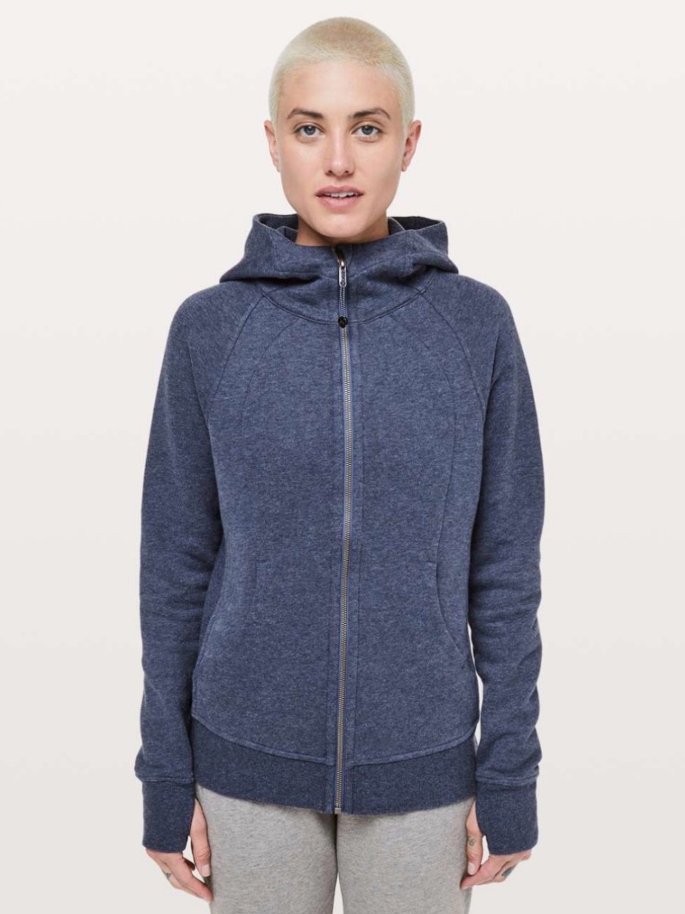 💙Lululemon Scuba Hoodie *Light Cotton Fleece
Heathered Gatsby Blue Size 4 EUC